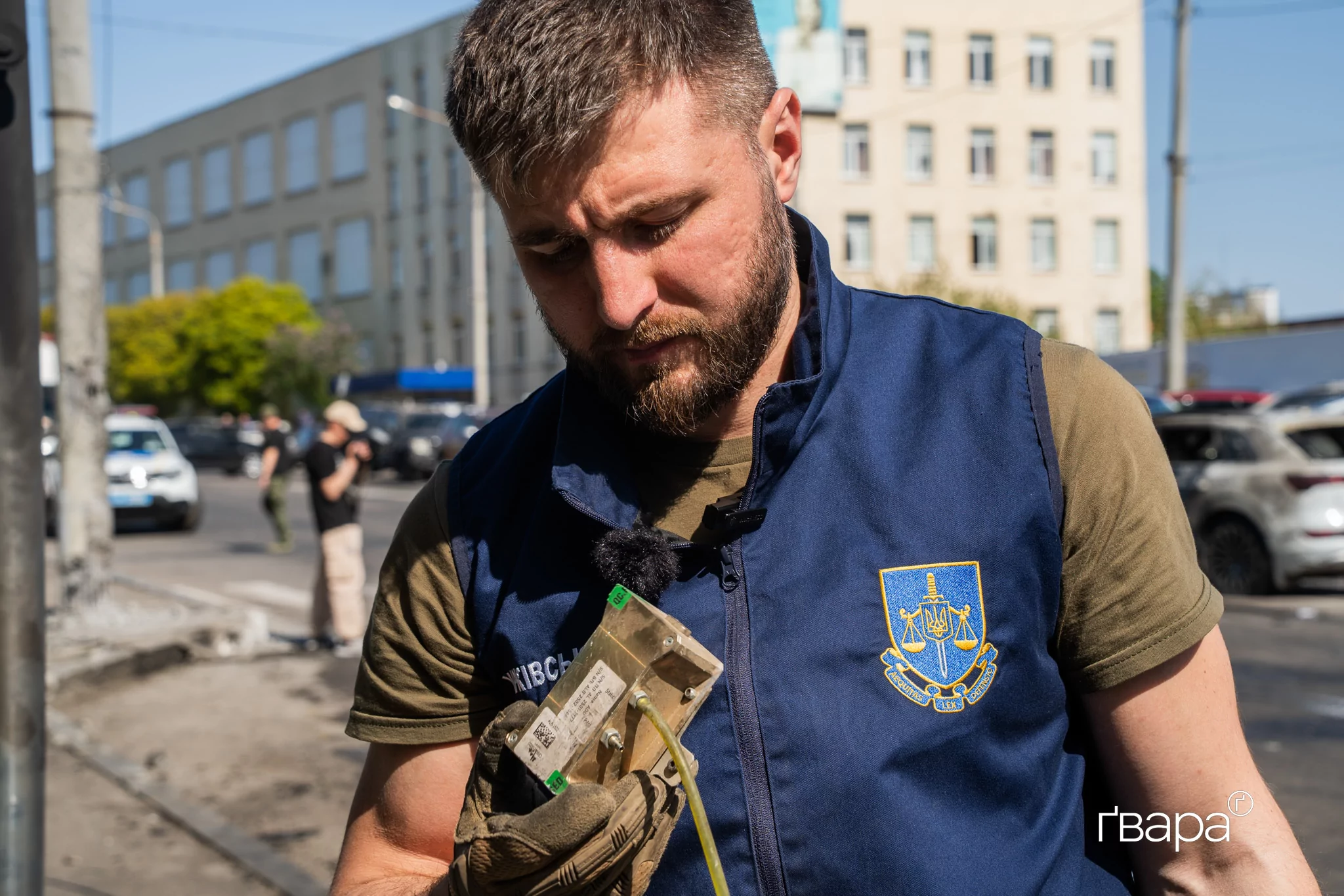 Уламки безпілотника Київський район