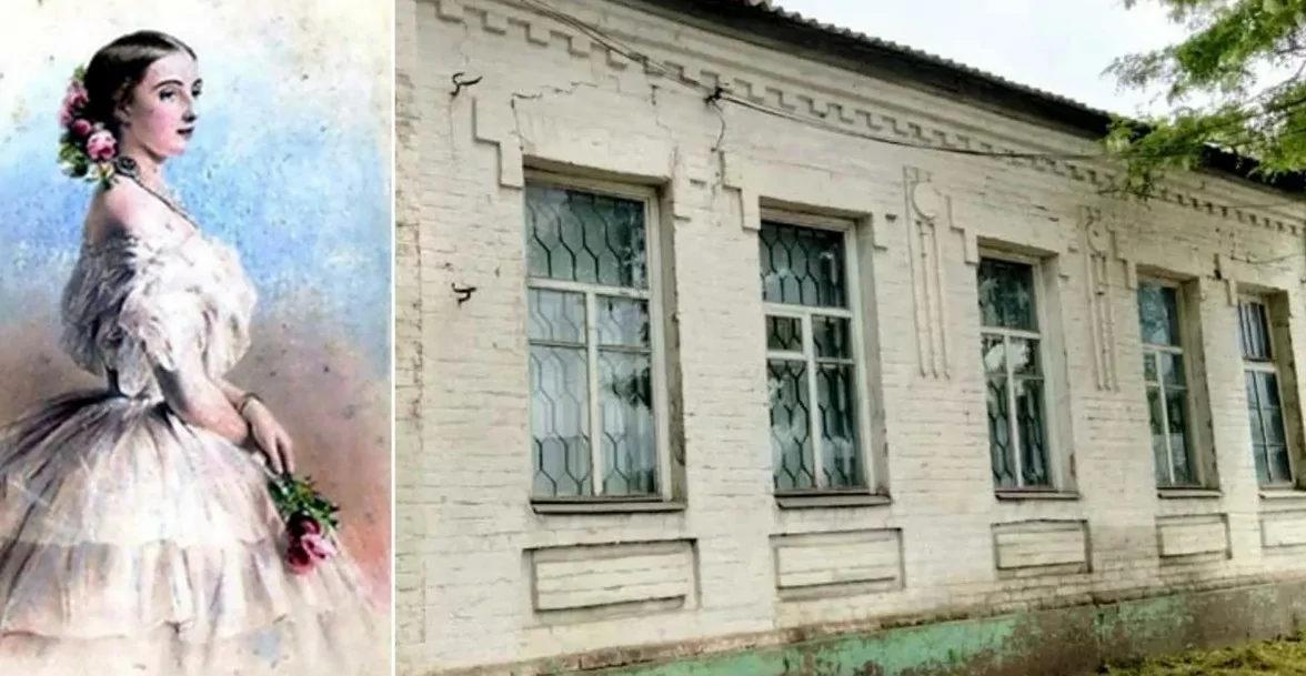 The historic building where Olha Smirnitska, the first woman composer of Ukraine, was born