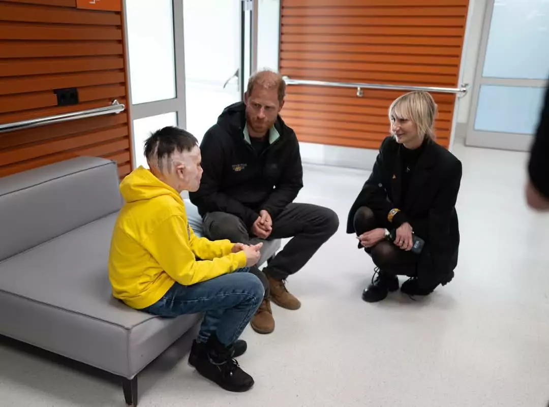 Prince Harry's visit to the rehabilitation center “Superhumans”