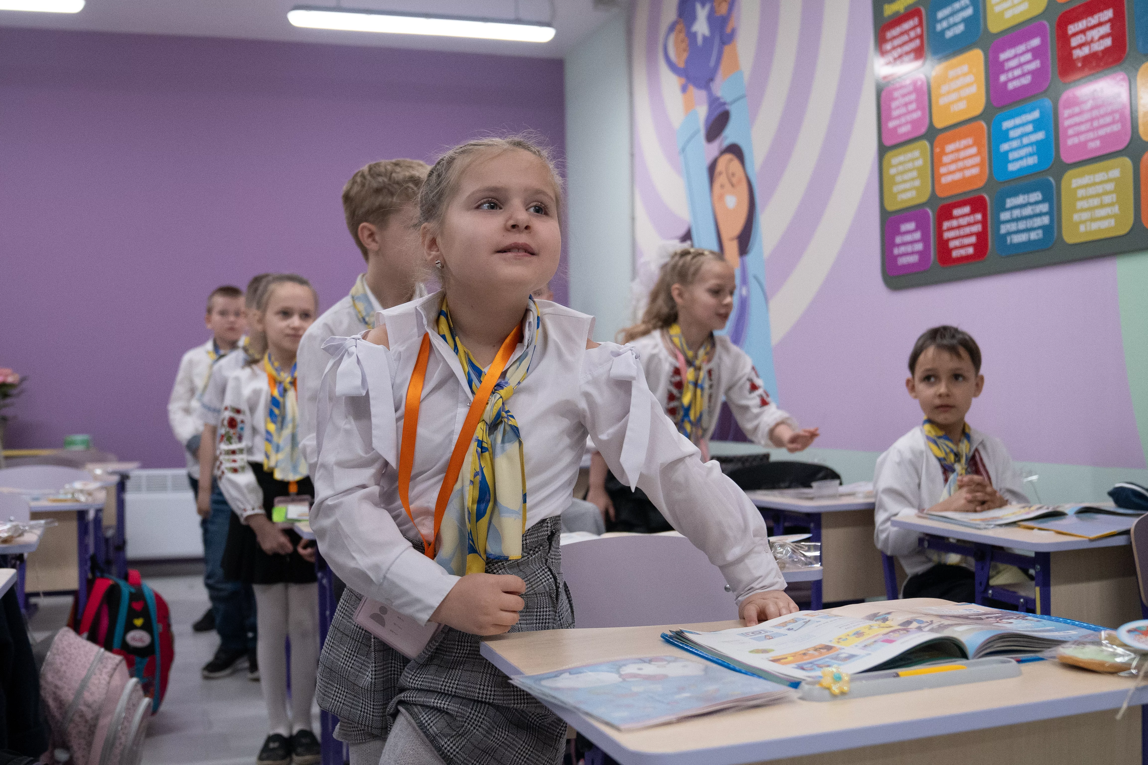 У центрі Харкова відкрили четверту підземну школу в місті / Фото: Любов Ємець, Ґвара Медіа