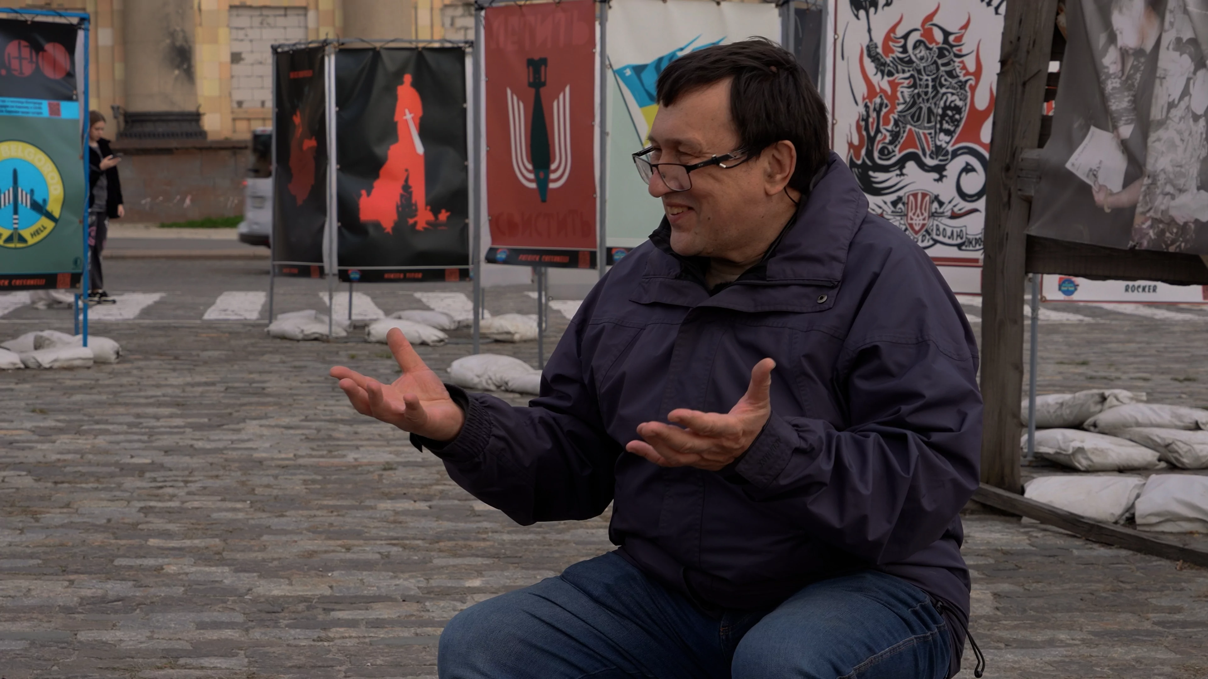 зображення до посту: Активіст та волонтер Борис Редін про майбутнє Харкова, український націоналізм та намет «Все для перемоги»