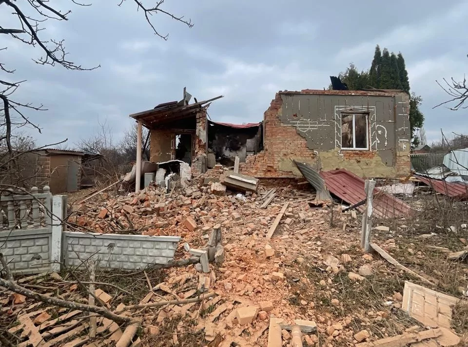 Aftermath of the Russian attack on the Zolochiv community on April 3–4, 2025/ Source: Viktor Kovalenko