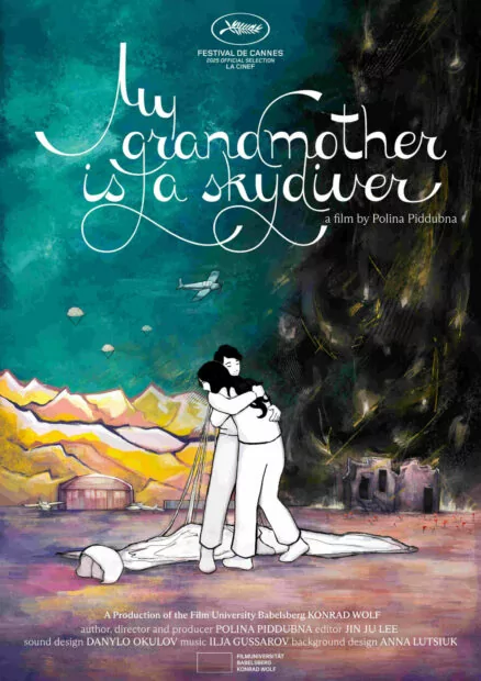 Poster for the film “My Grandmother is a Skydiver”