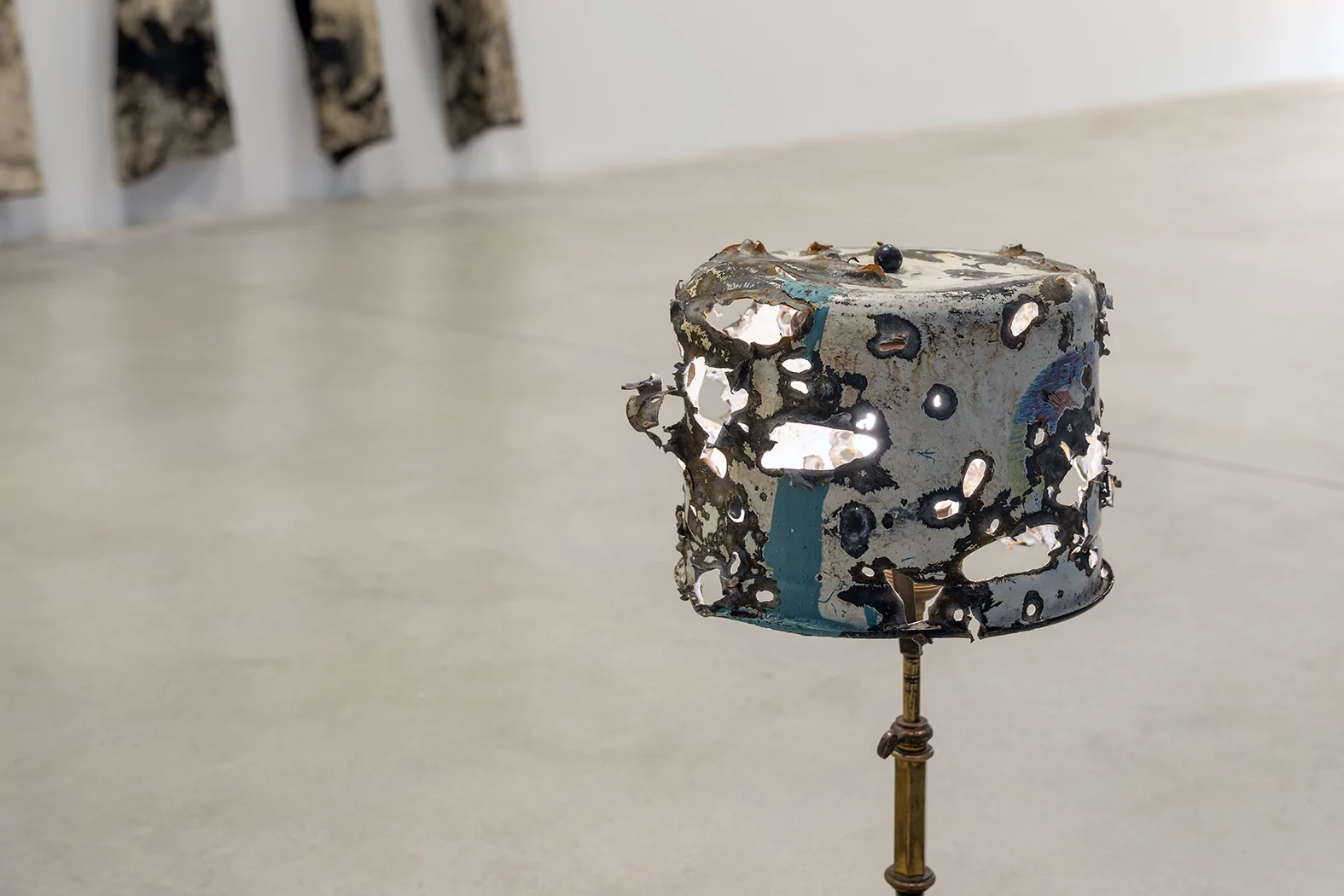 Installations of exhibition Path of Most Resistance by Fabian Knecht