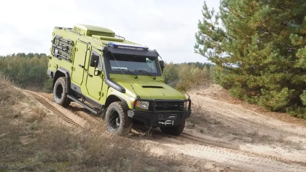 Armored evacuation vehicle “Dzhura-EVAK”