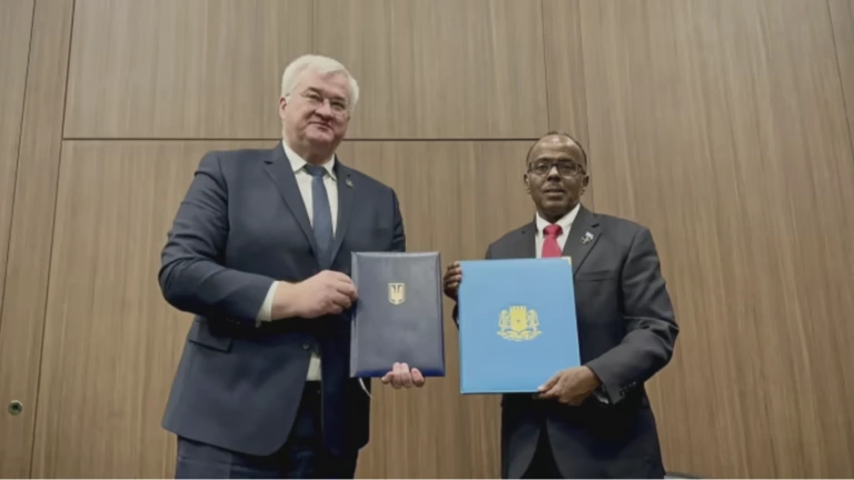 Ukraine officially establishes diplomatic relations with Somalia