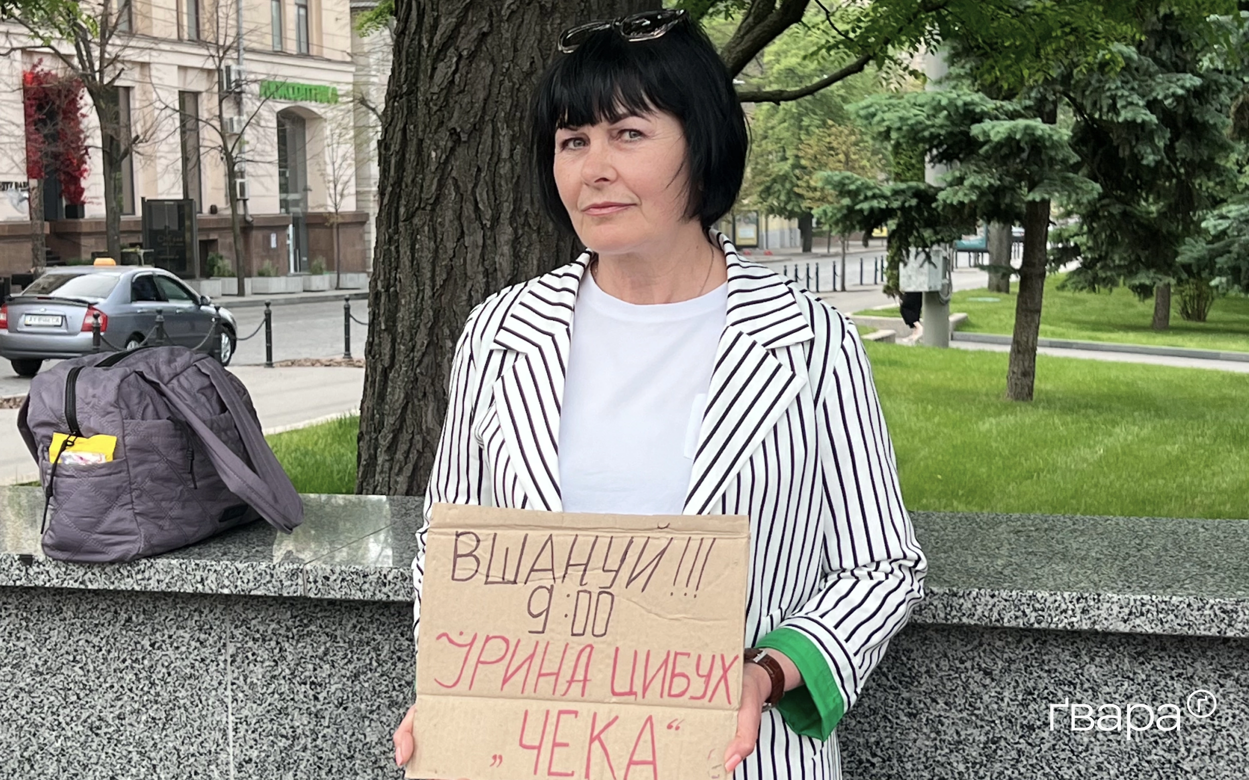 зображення до посту: У Харкові пройшла хвилина мовчання на честь загиблої парамедикині Ірини Цибух — фото