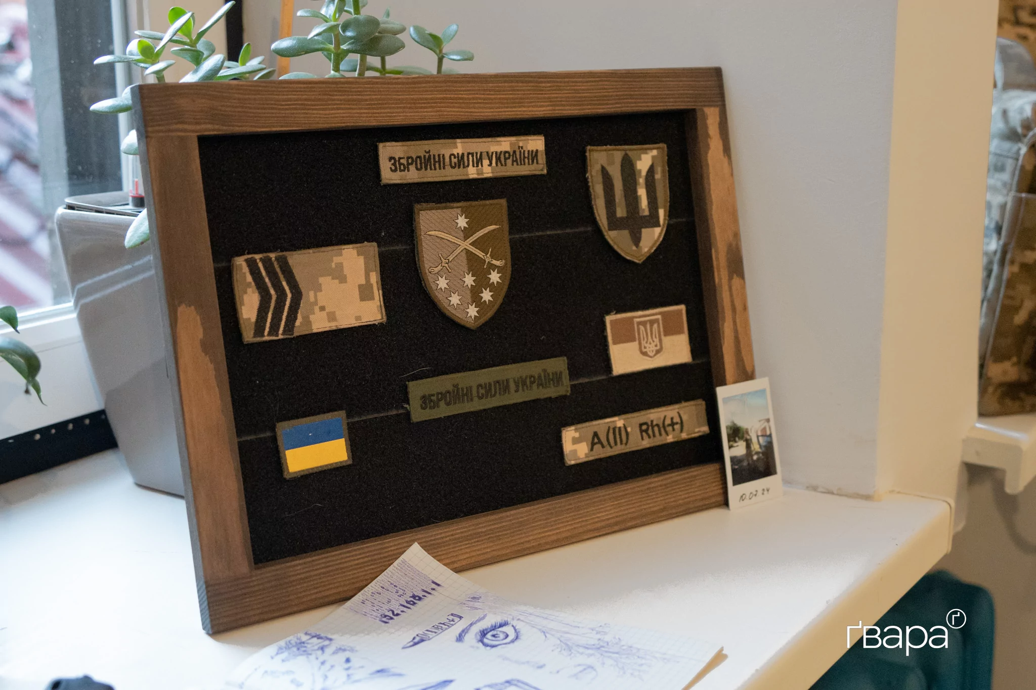 зображення до посту: Донька загиблого військового організувала у Харкові майстер-клас із малювання в пам’ять про батька — фото
