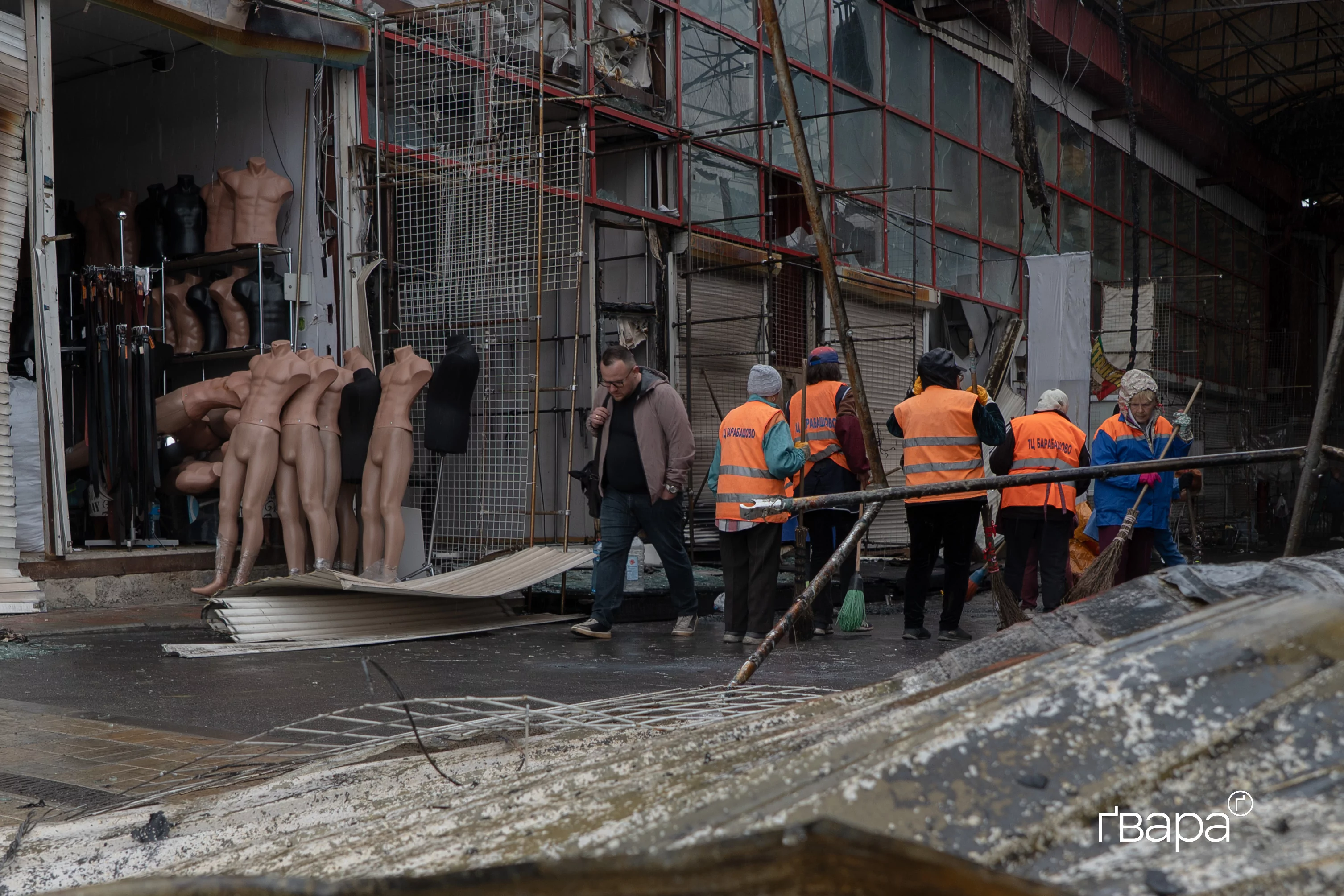 Ринок Барабашова під обстрілом