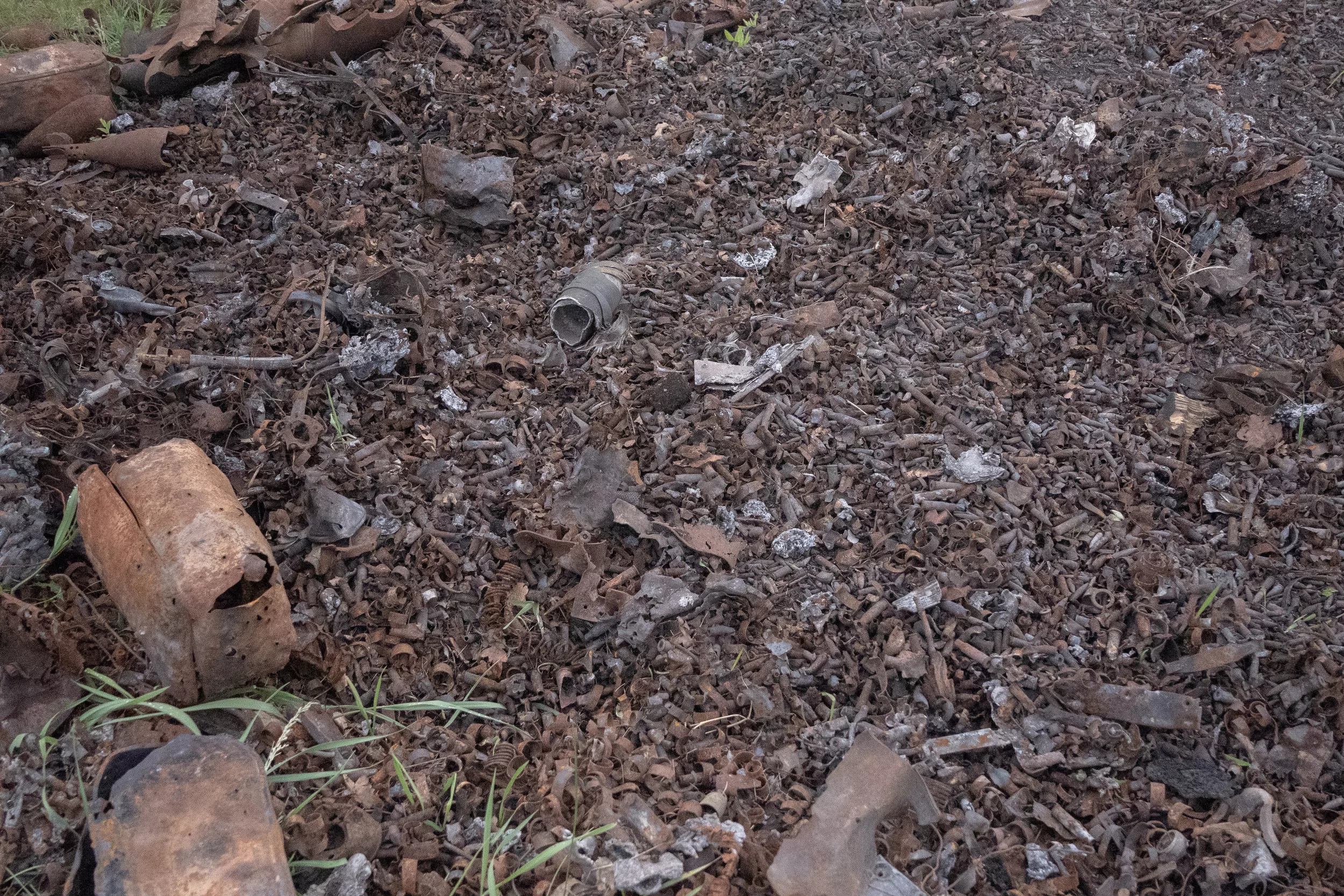 Mines that contaminate territories in Kharkiv region, May 6