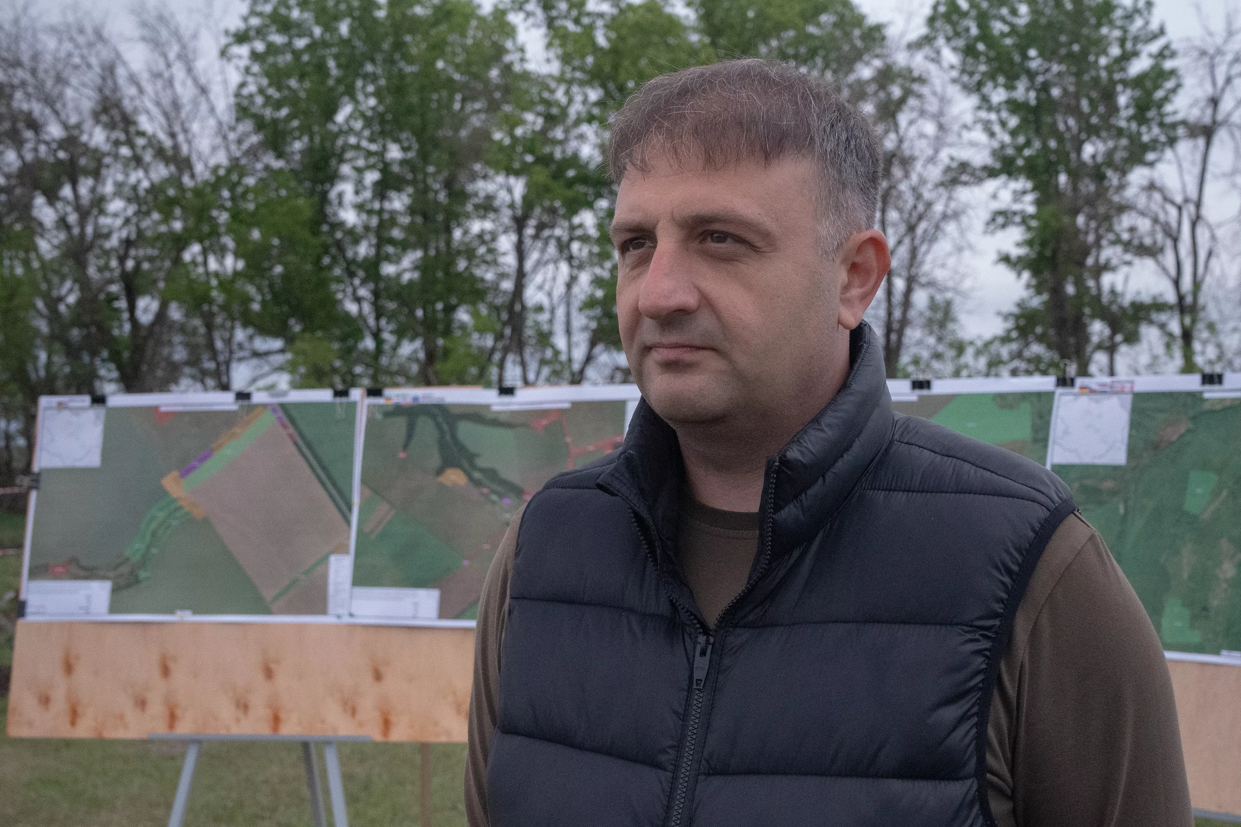 Serhii Kotenko, head of the Chkalovske settlement military administration