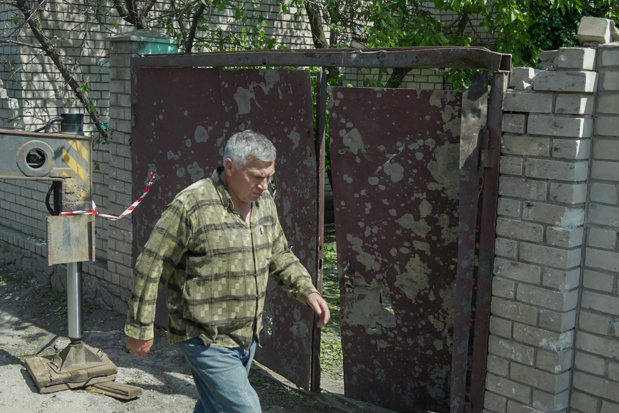Resident of Kholodnohirskyi district after night attack on May 22