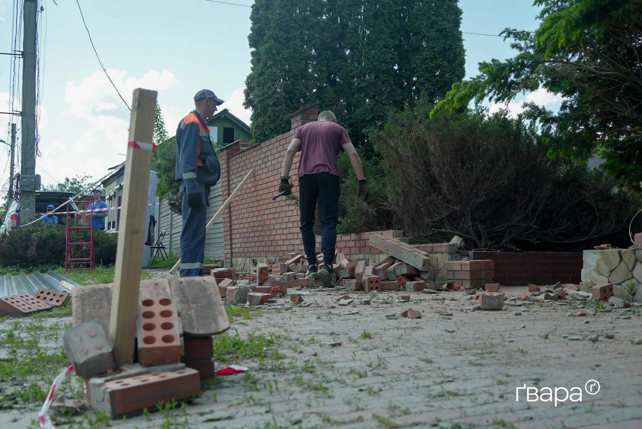 зображення до посту: Наслідки влучання у Холодногірському районі Харкова — фото