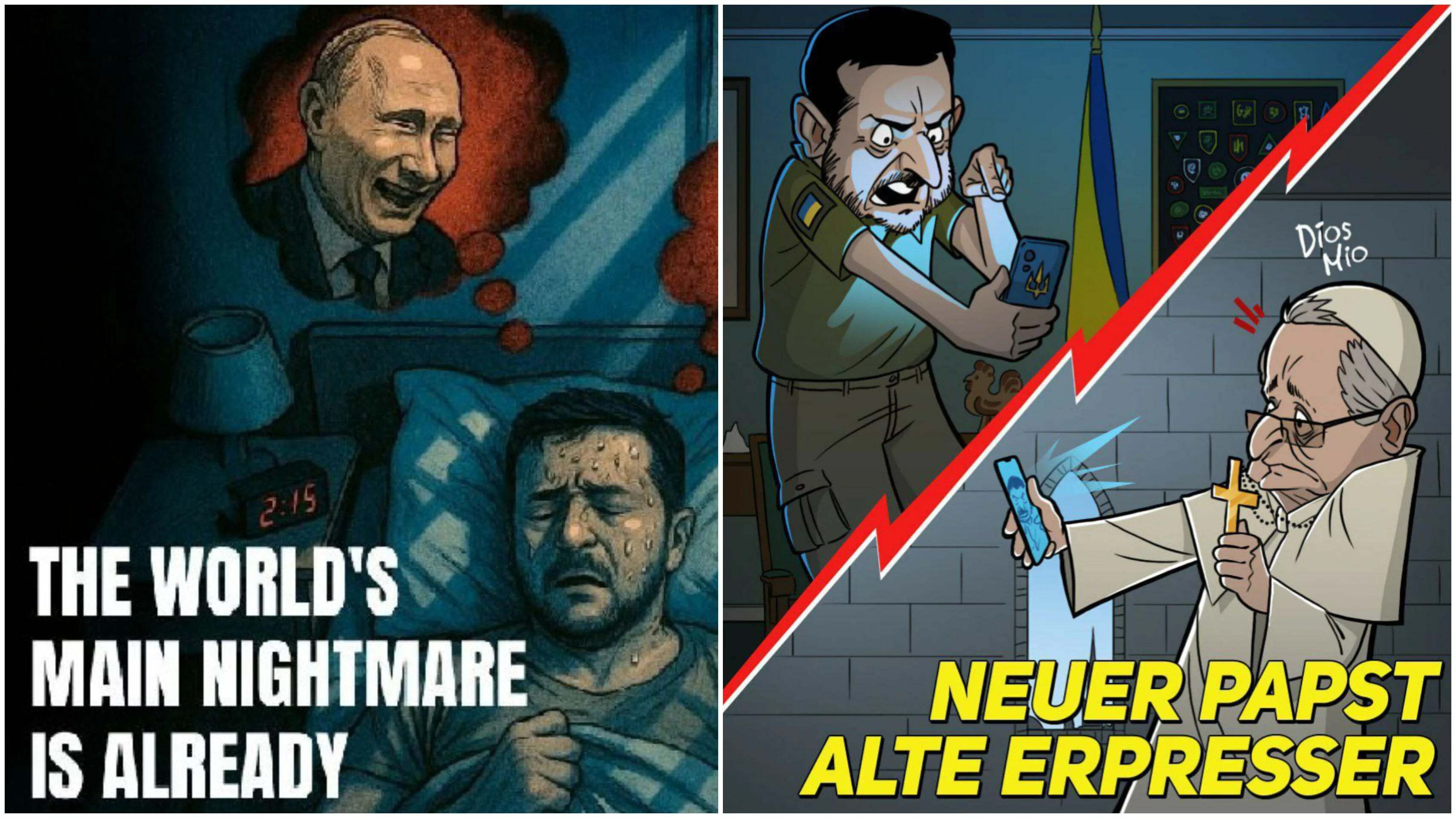 Фейкові обкладинки про Зеленського