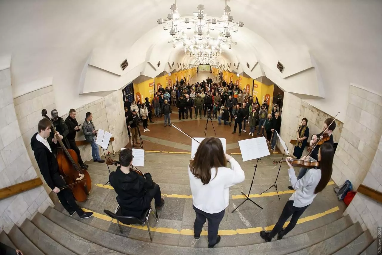 “Concert between explosions” by Kharkiv Music Fest in 2022