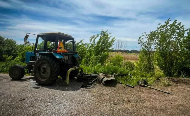 У Балаклії на міні підірвався трактор: постраждав водій 