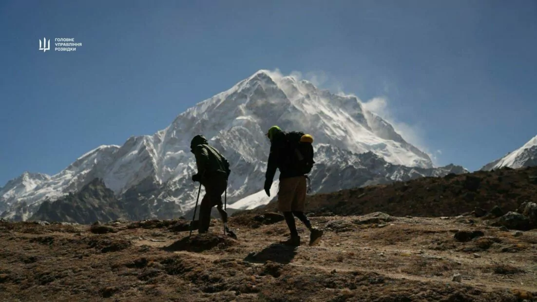Veterans Oleksandr Dashko from “Kraken” and Ivan Tarn from “Artan” in the Himalayas / Photo: GUR MO
