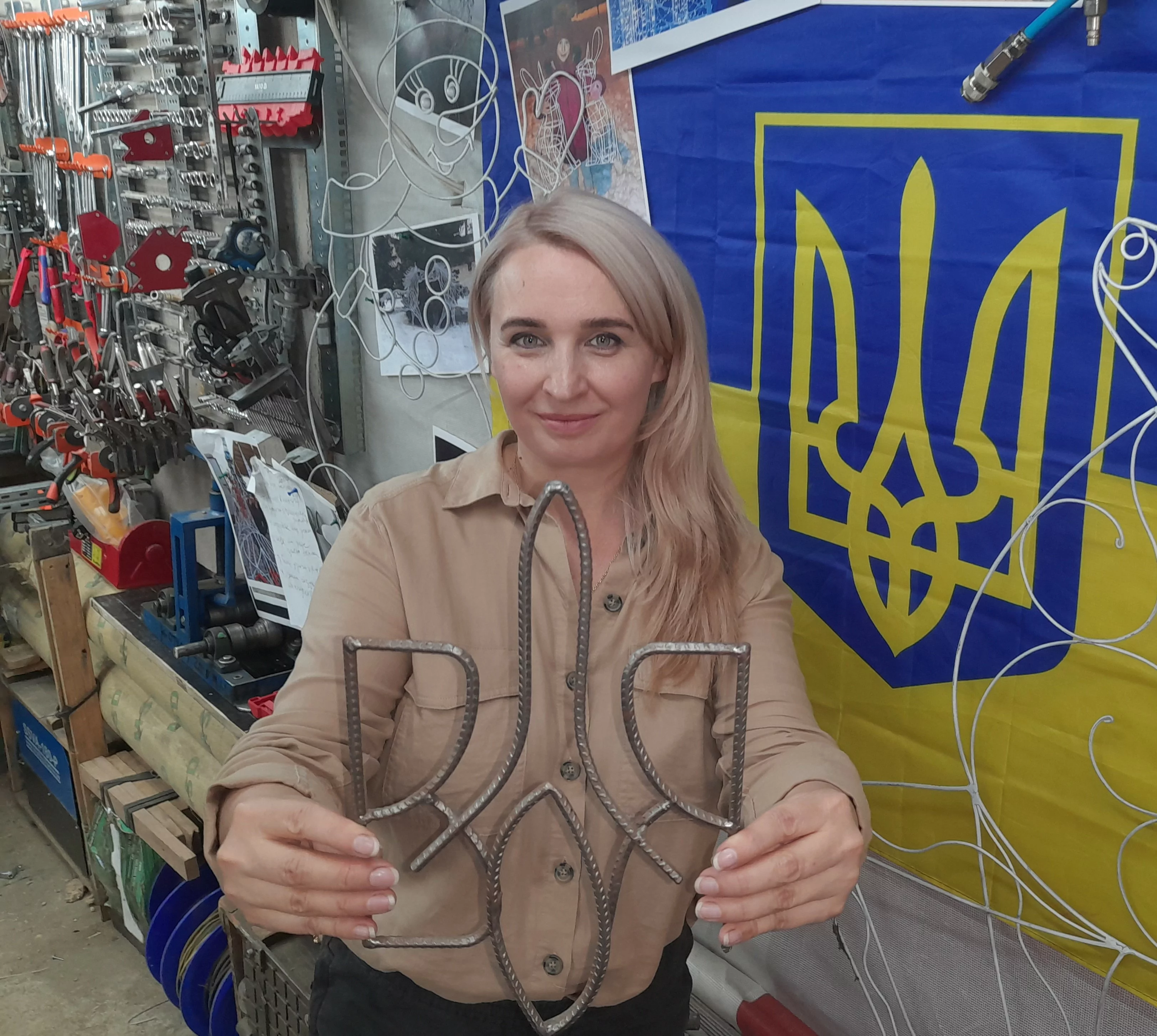 зображення до посту: Власниця майстерні виробів з металу: «Жіноче лідерство — не просто про рівність, а про нові можливості для розвитку бізнесу» 