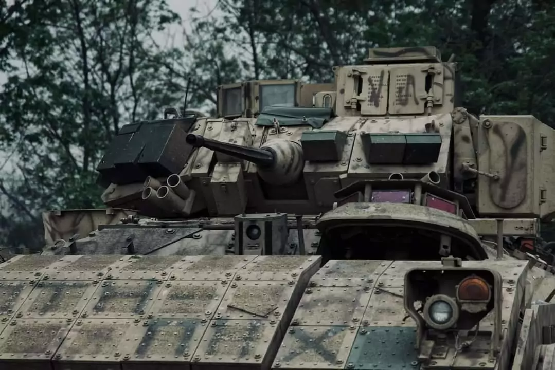 Ukrainian armored equipment