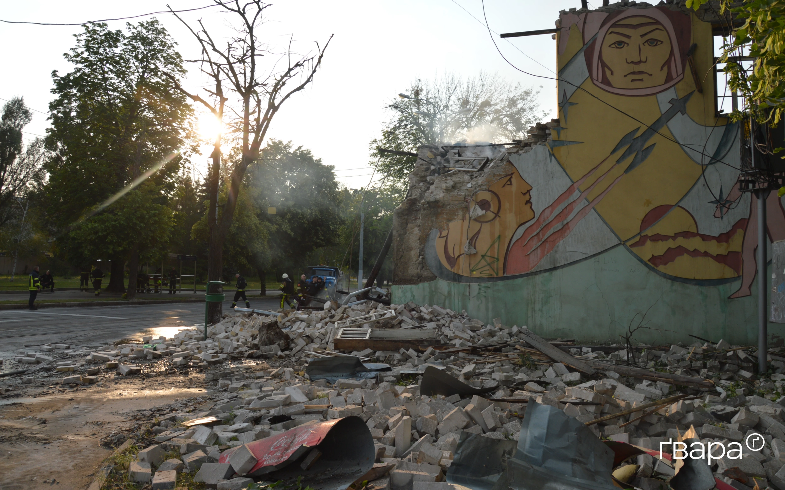 зображення до посту: Наслідки нічної атаки безпілотниками РФ на Харків – фото