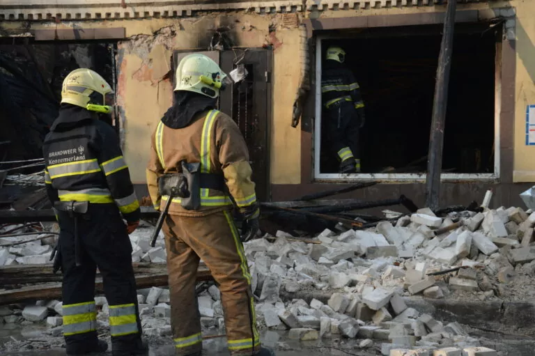 Russian drone strike on Kharkiv injures 18, including 4 children (Photos)