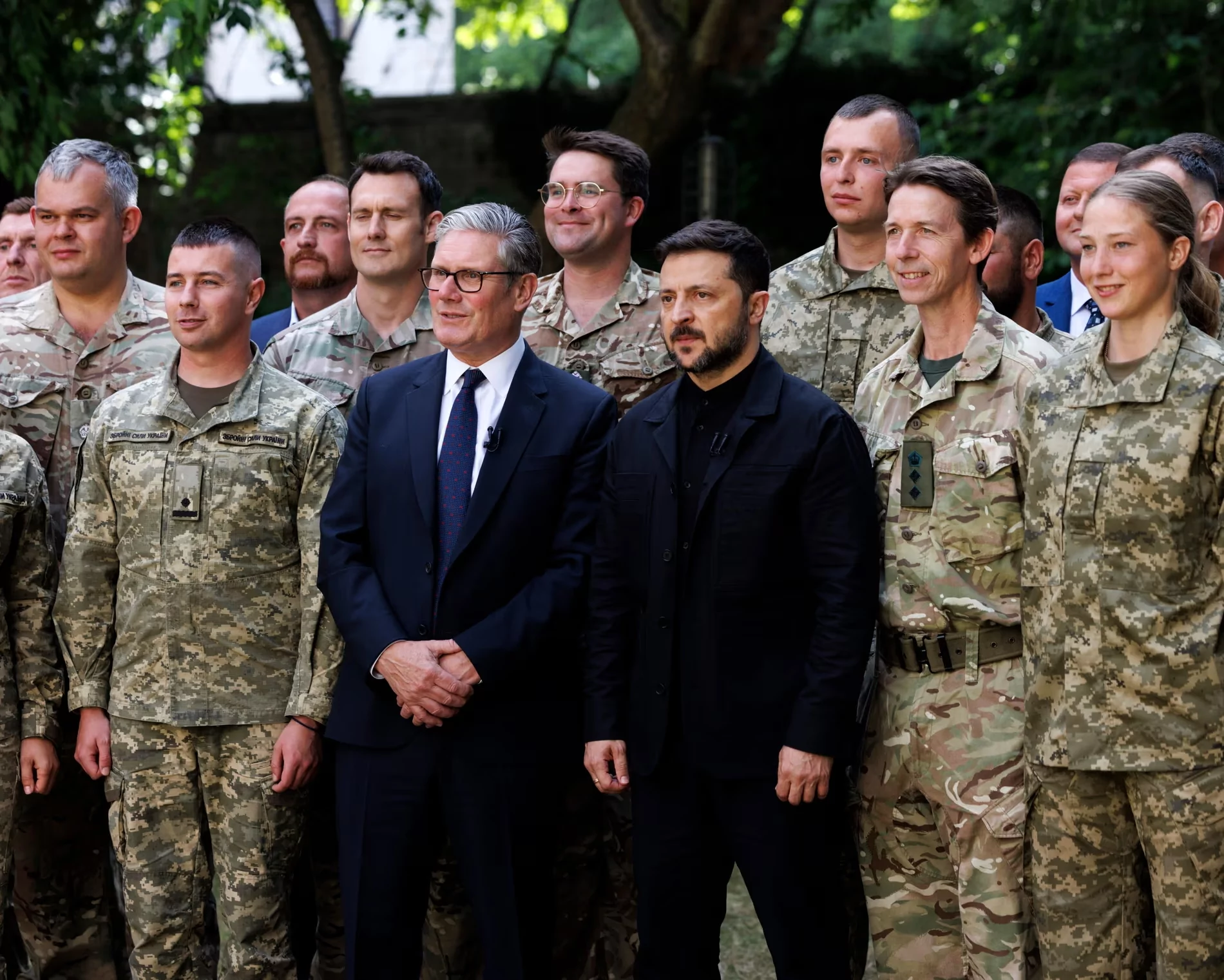 Keir Starmer and Volodymyr Zelenskyy at 10 Downing Street on June 23