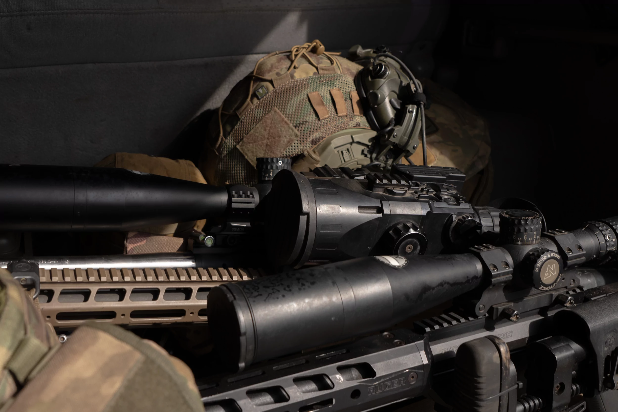Sniper rifles and equipment