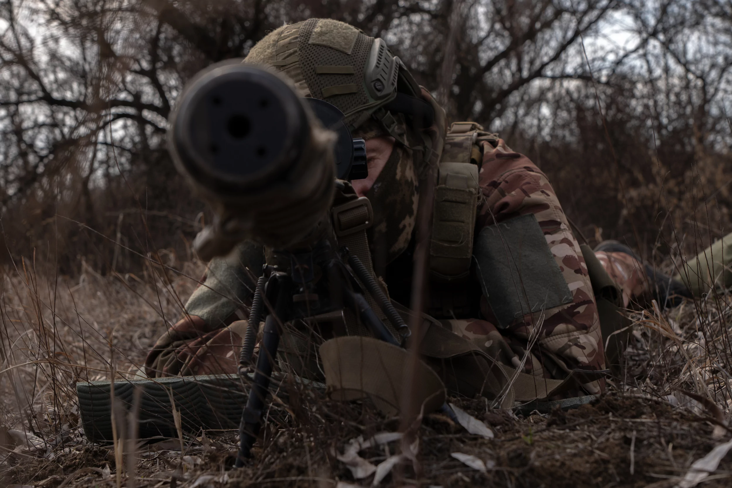 “Faust” shows the prone shooting position