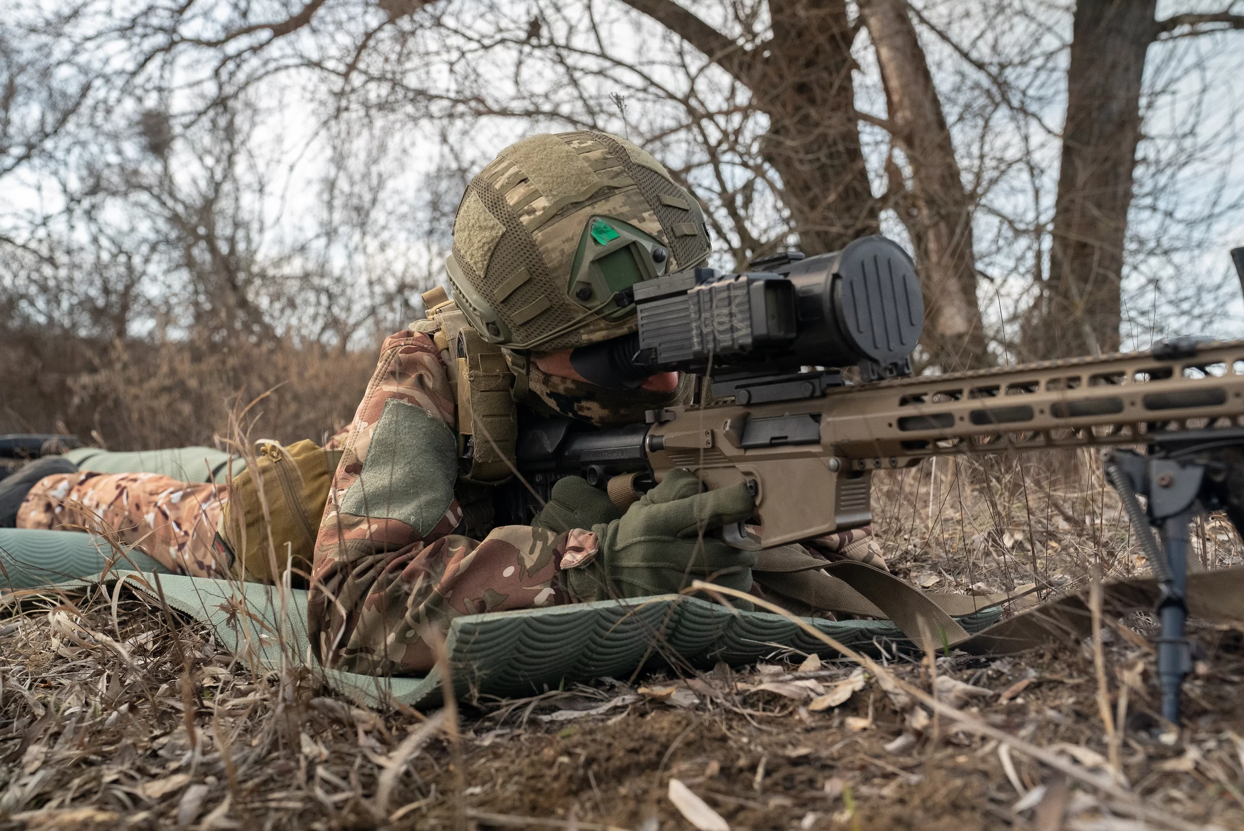 Ukrainian-made UAR-10 sniper rifle by company “Zbroyar”