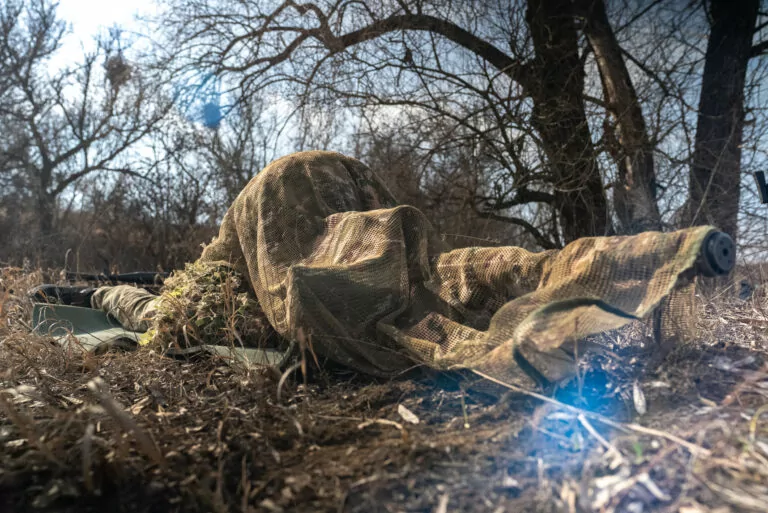 “Blending in with nature” — Sniper training in Kharkiv region (photos)