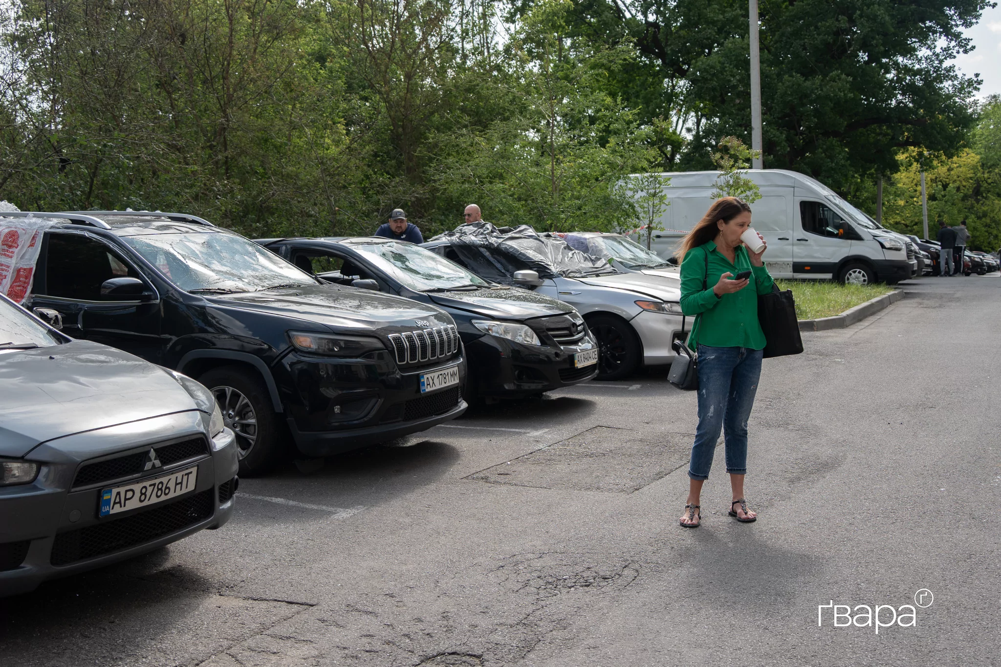 зображення до посту: Наслідки влучання безпілотників у Шевченківському районі — фото