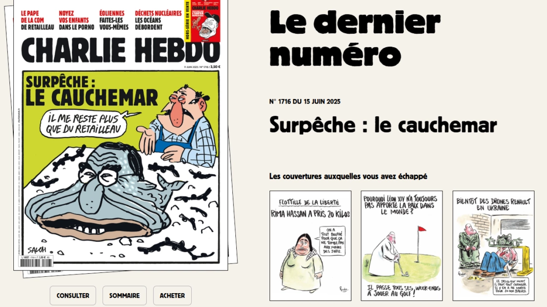 Архів випусків Charlie Hebdo