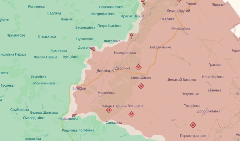 Російські війська захопили Дворічну на Куп’янщині