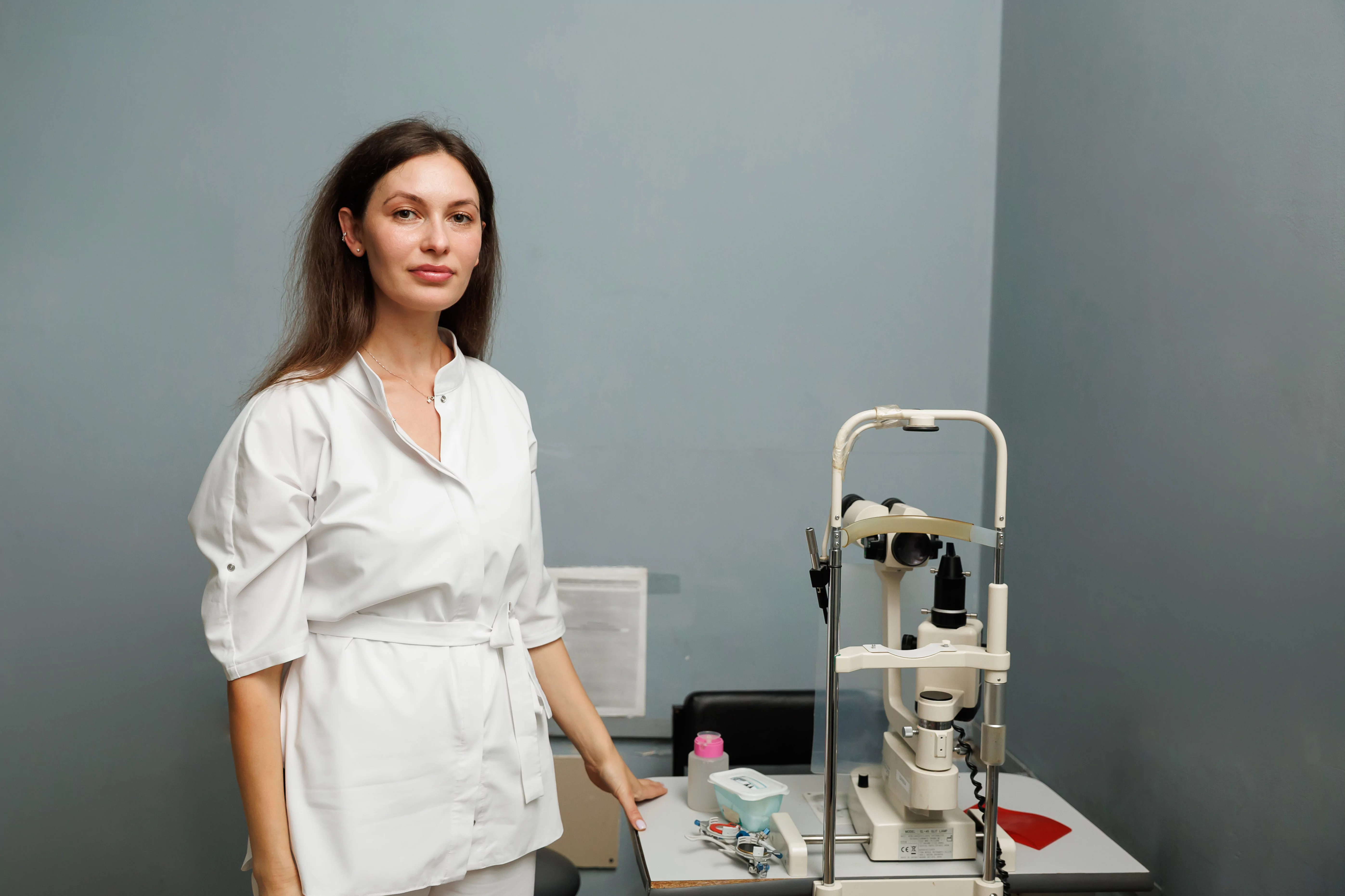 Офтальмологиня харківської лікарні Марина Бабіченко / Фото: Олександр Осіпов