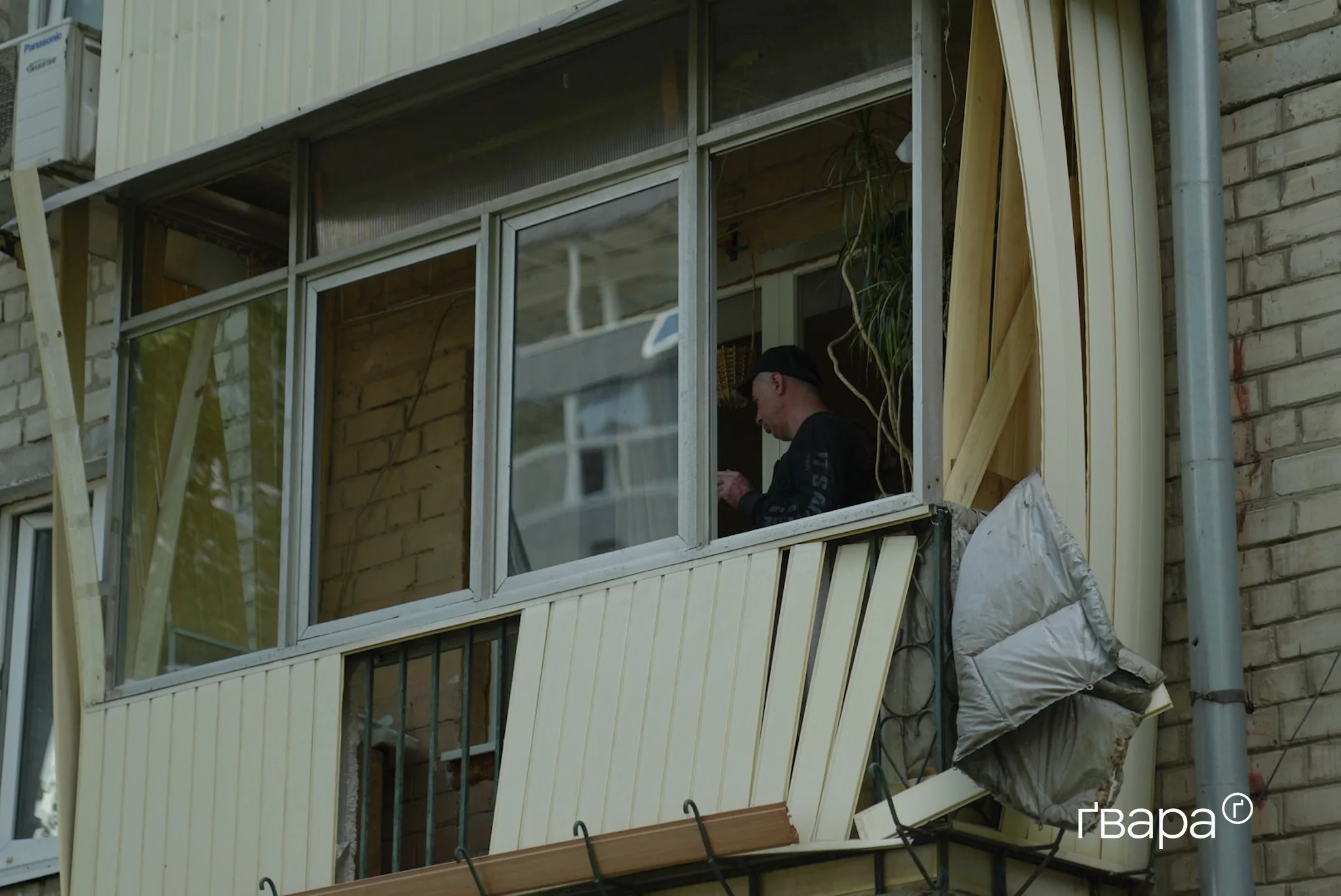 Наслідки обстрілу Київського району Харкова 26 липня