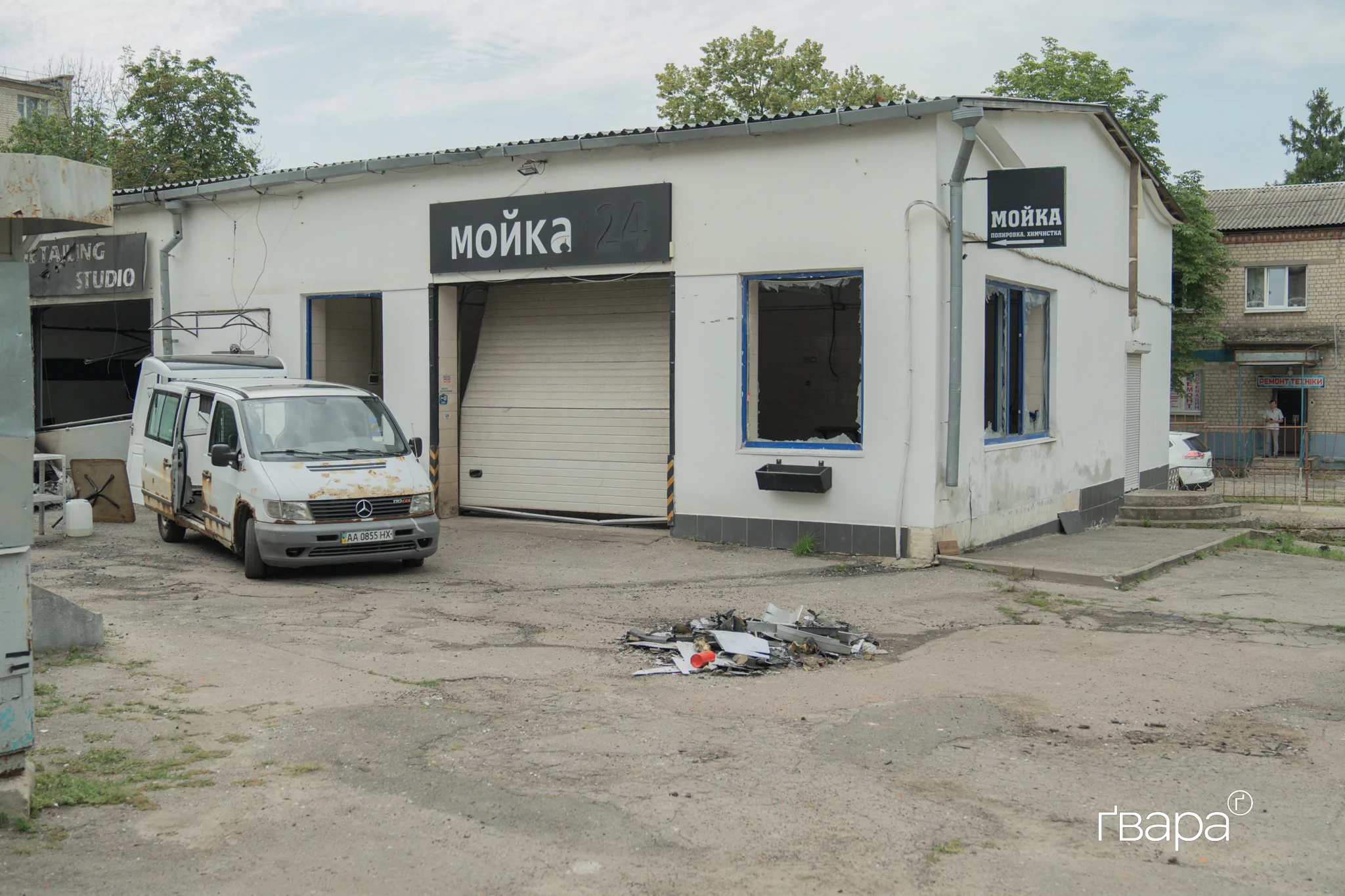 зображення до посту: Вночі РФ атакувала Шевченківський район Харкова — фото