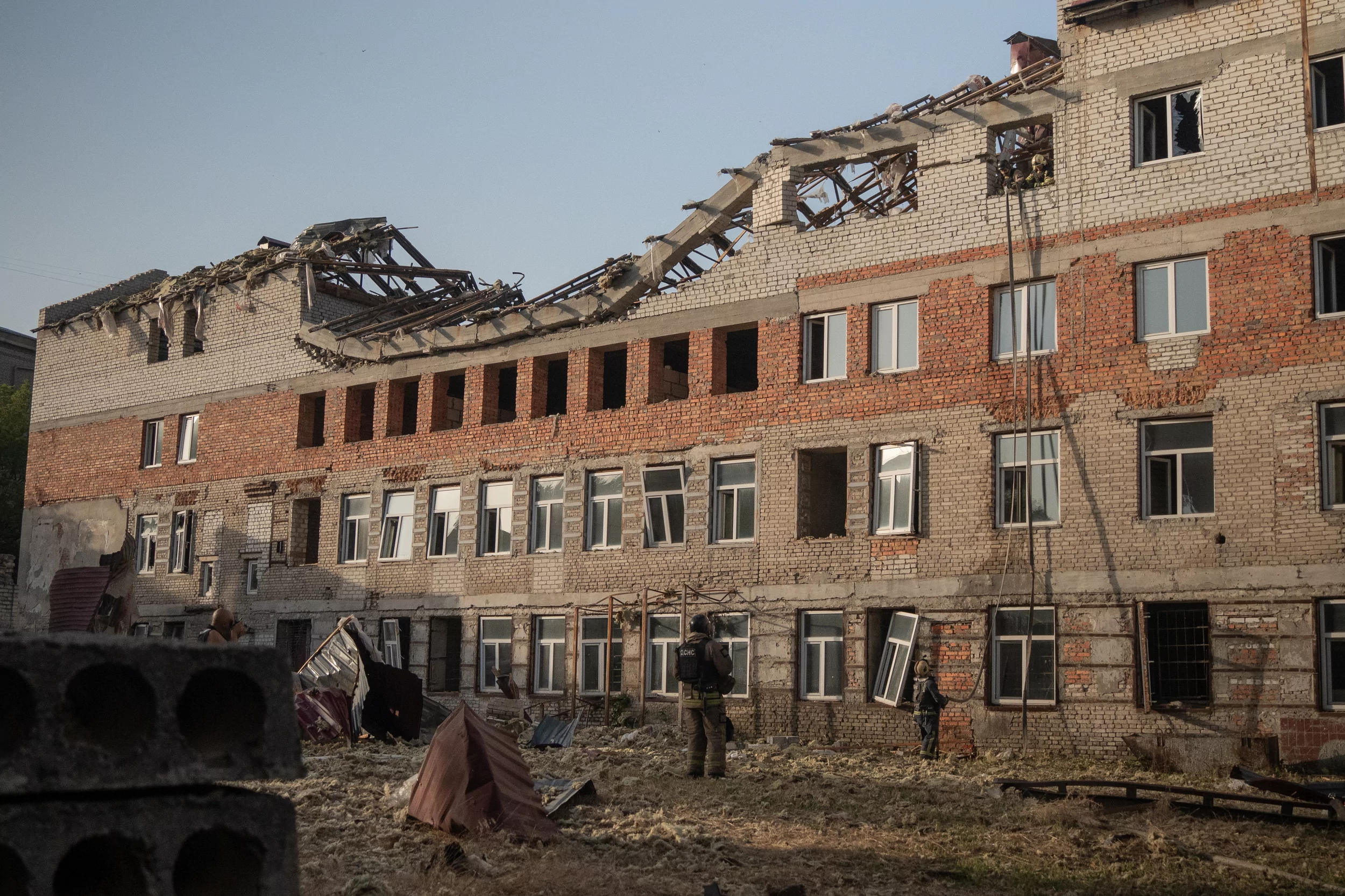 Consequences of Russian morning attack on Saltivskyi district of Kharkiv, July 11, 2025