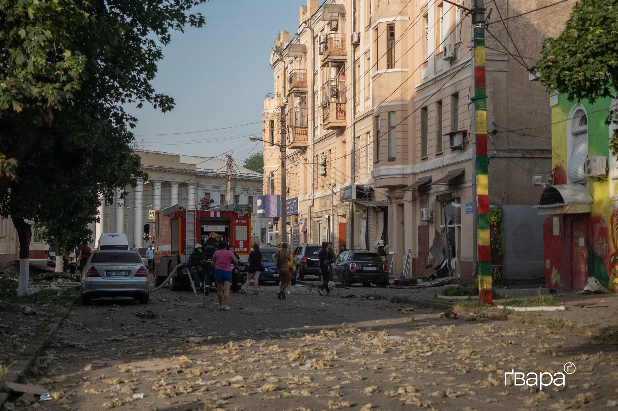зображення до посту: «Росіяни влучили поряд із пологовим будинком»: наслідки ранкового обстрілу Харкова — фото