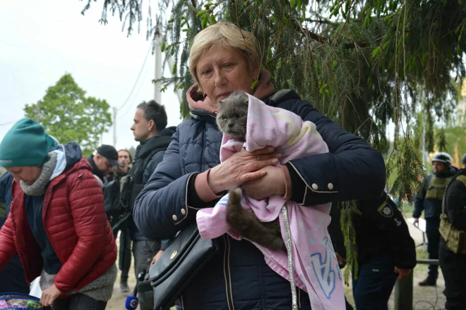 Евакуація з Вовчанської громади