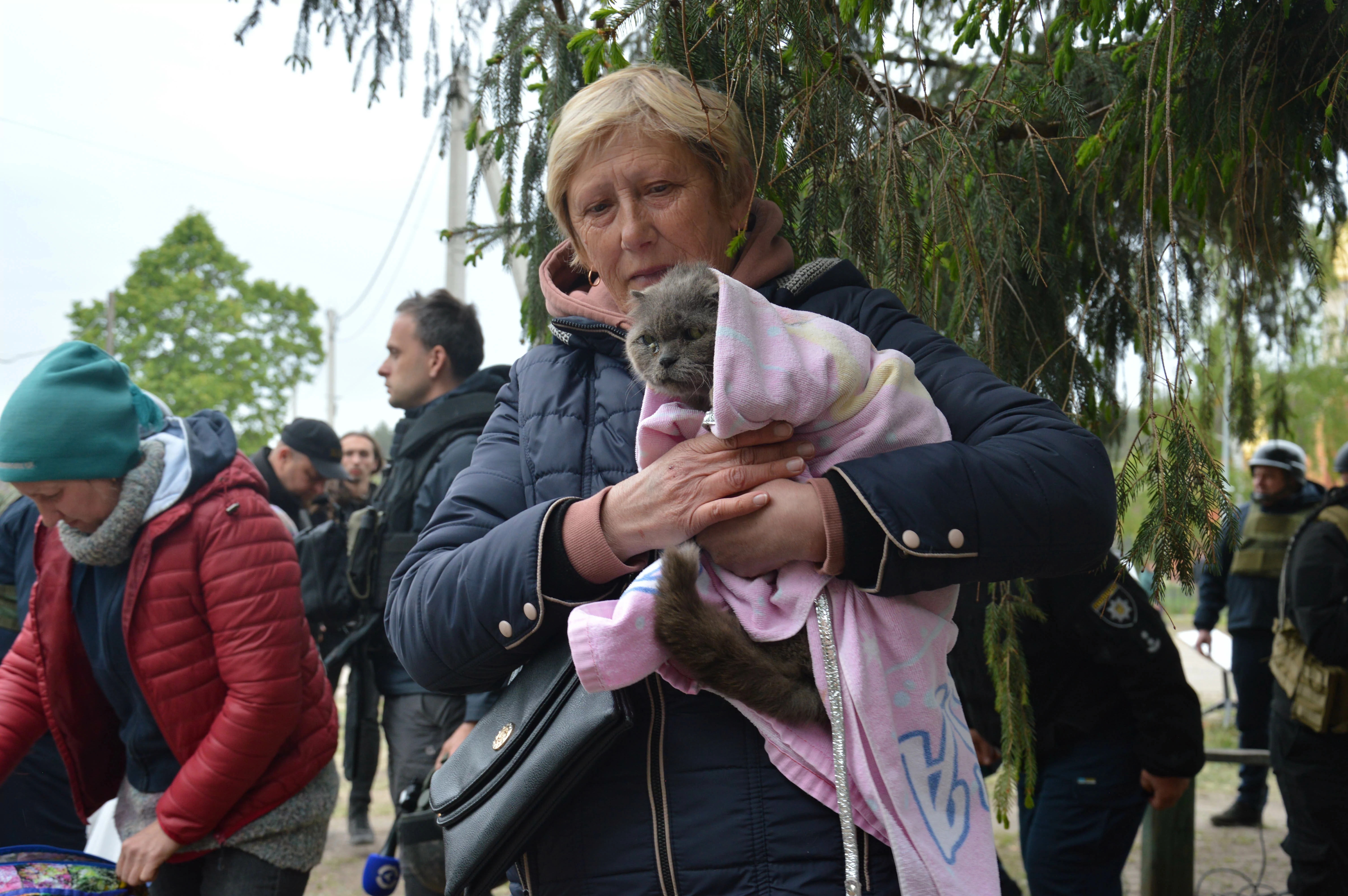 Евакуація з Вовчанської громади