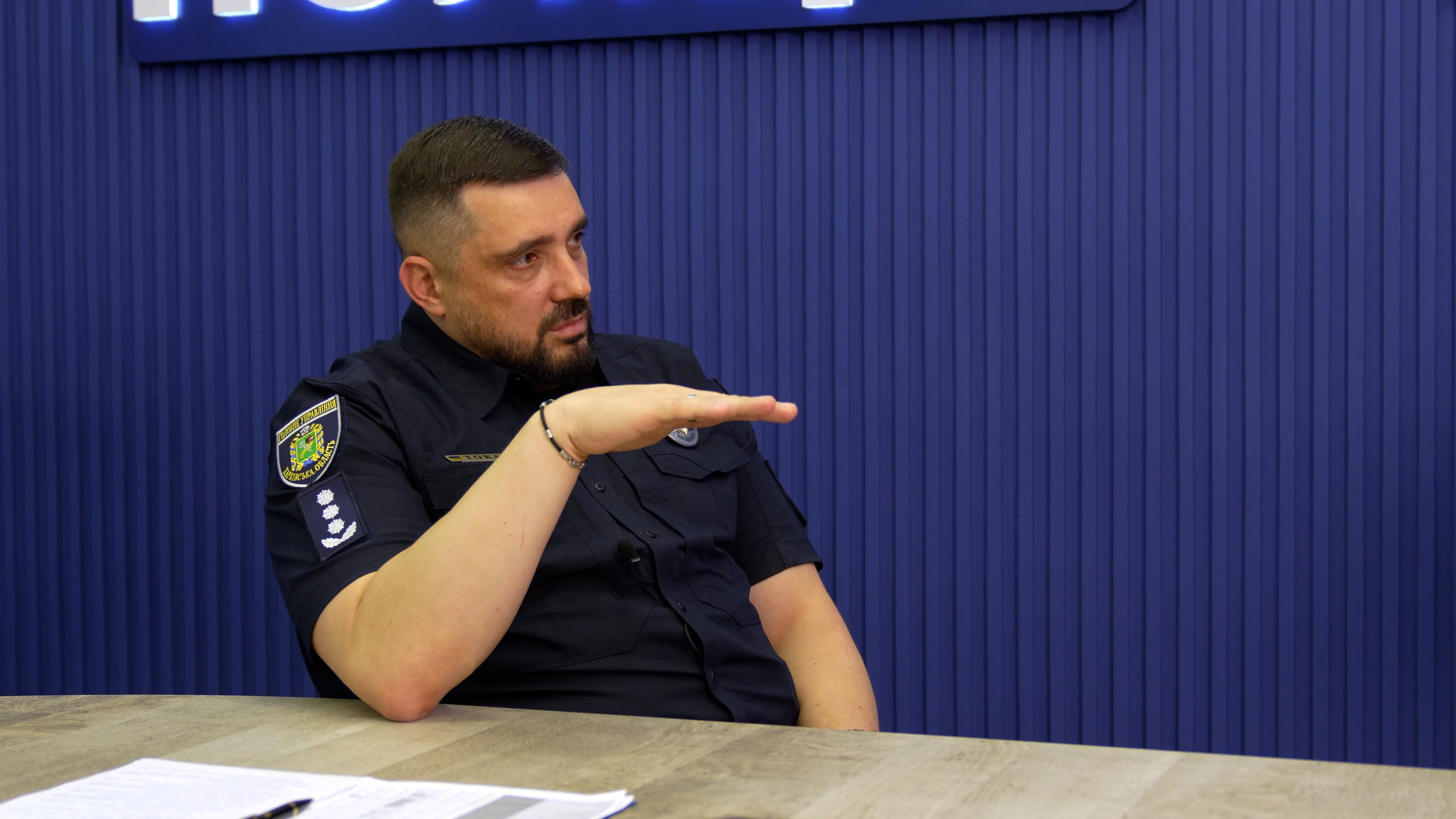 зображення до посту: «Якщо поліція не воює, то кого ми ховаємо»: перше велике інтервʼю з керівником поліції Харківщини Петром Токарем