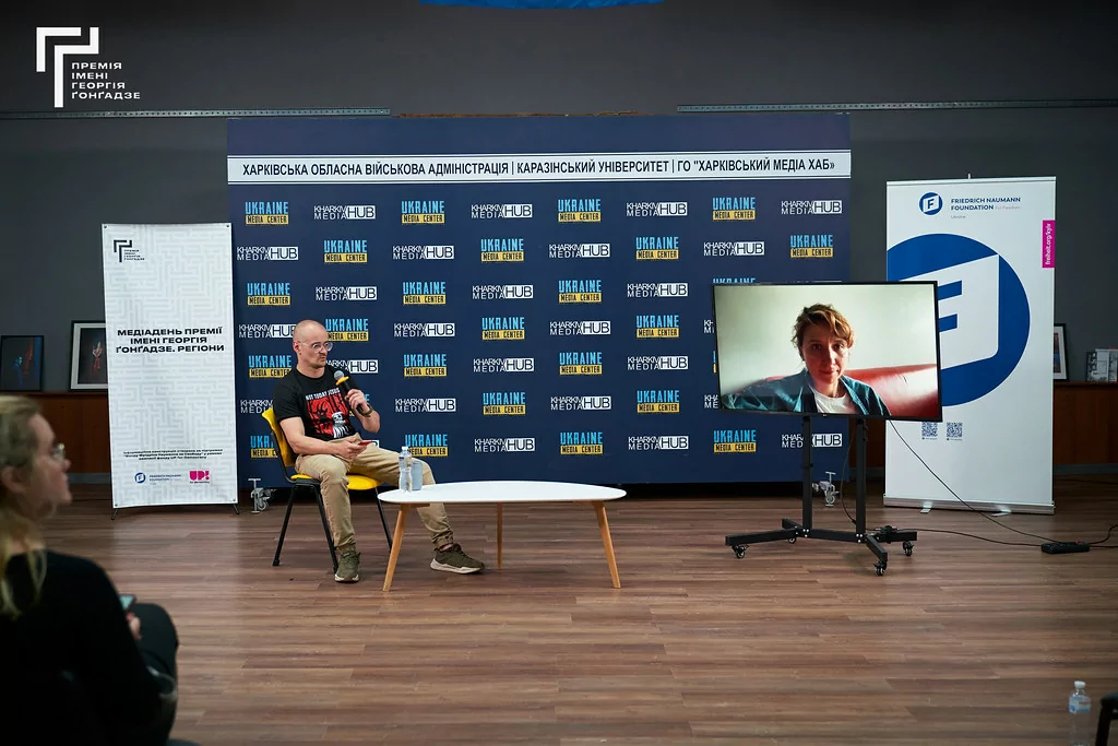 Закритий показ фільму «З любовʼю з фронту» режисерки Аліси Коваленко / Фото: Василь Голосний
