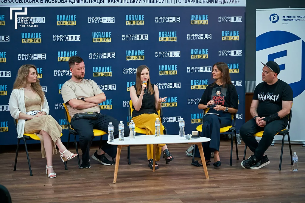 Дискусія «Розслідування під час війни: воєнні злочини та корупція» / Фото: Василь Голосний