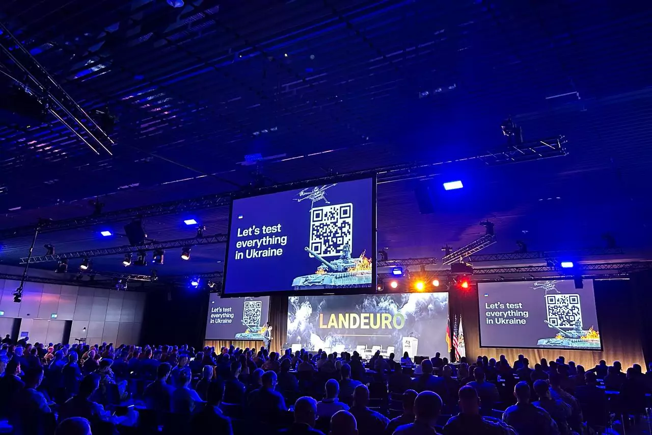 Brave1 presented the Test in Ukraine platform during the LANDEURO conference on July 16