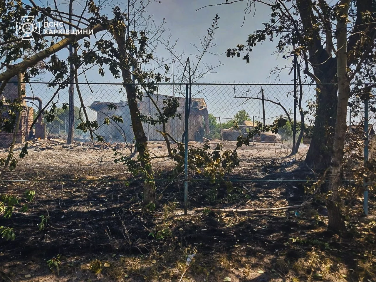Russian attack on the only shop in Novoplatonivka on July 29