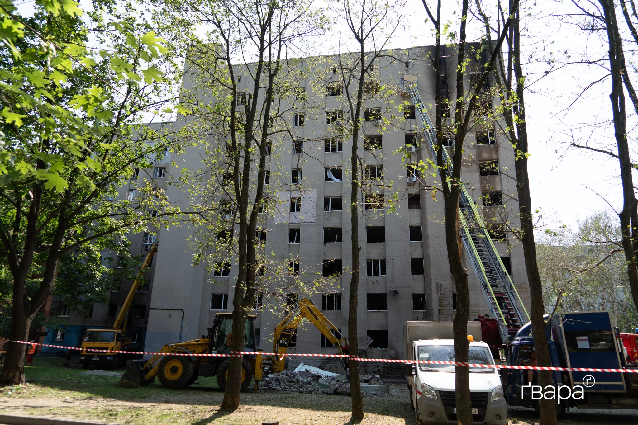 зображення до посту: Наслідки обстрілу Шевченківського та Слобідського районів Харкова — фото