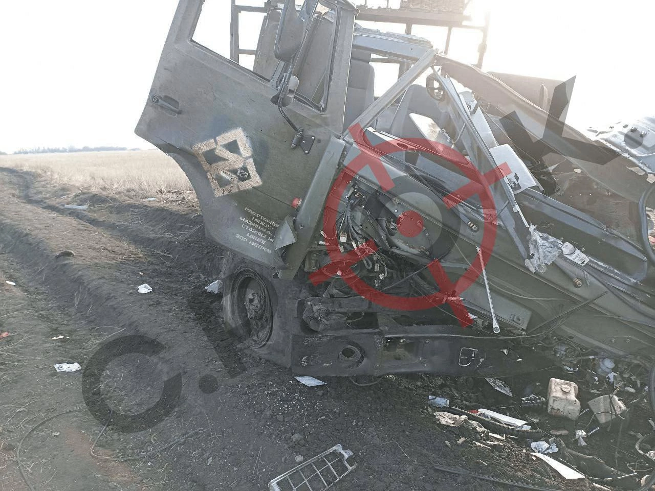 The consequences of Srok's sabotage against Russian troops / Photo: SROK