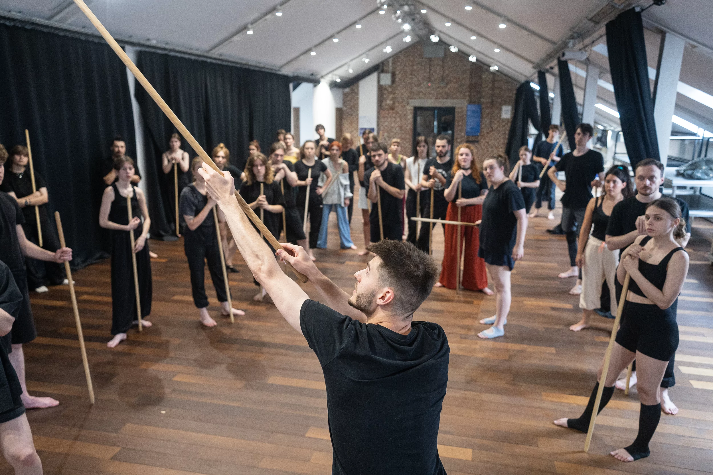 Movement theater lab in Lviv