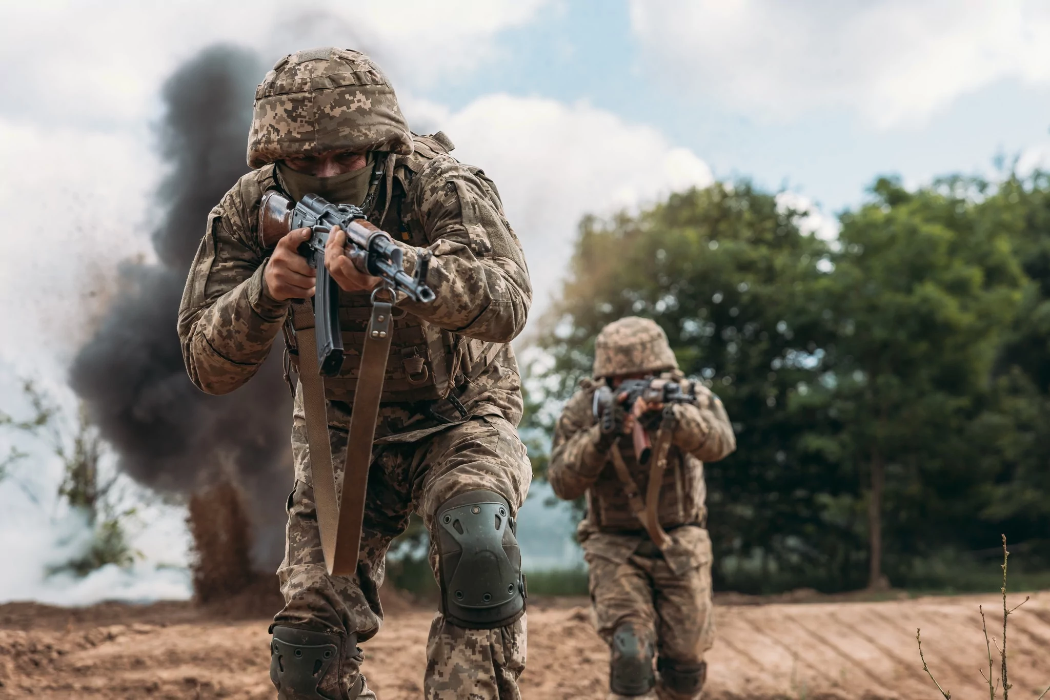 Ukrainian forces