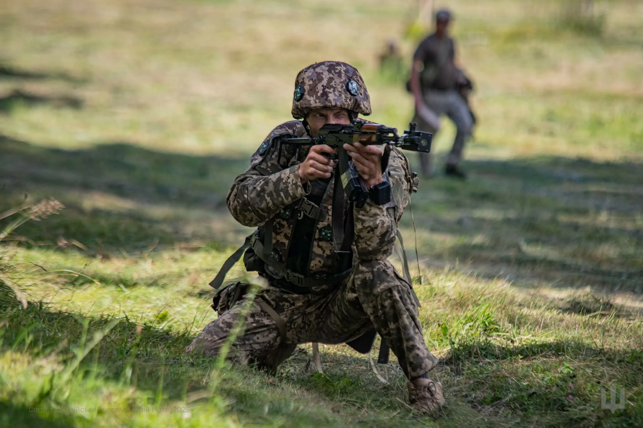 Ukrainian soldier